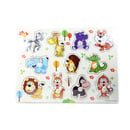 Mainan Edukatif Anak Puzzle Pin Knop Hewan Safari
