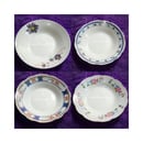 Piring Makan Keramik Motif Bunga