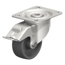 BLICKLE LIX-POHI 81G-FI Heat Resistant Stainless Steel Swivel Castors with Brake Type:LIKX-POHI 102G-1-FI