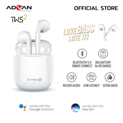 StartGo Official Store Jual Advan Start Go TWS 2 Earbuds