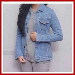 Jaket denim hot sale levis pria