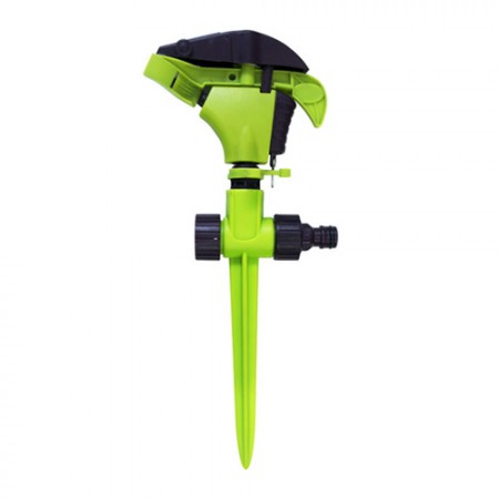 GREEN LAND Gland Plastic Sprinkler W/2-Way Plastic Spike With Plastic Swivel Nut & End Cap #06-277