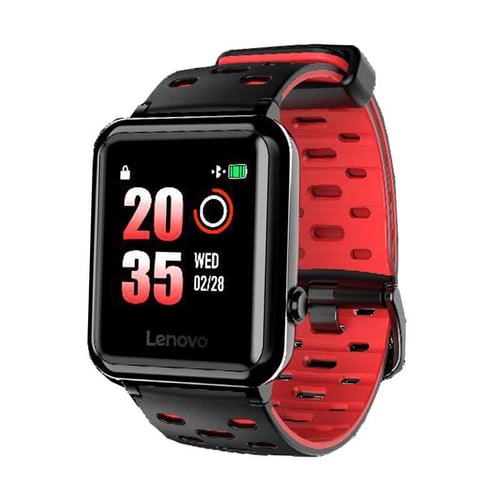 LENOVO W5 Smartwatch - Black Red