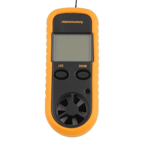 Digital Anemometer Alat Pengukur Kecepatan Angin Thermometer