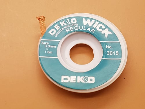 Solder Wick DEKKO BIRU 3mm 1.5 meter