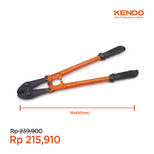 KENDO Pemotong Besi Bolt Cutter 45cm KD-12003 By Bionic Hardware
