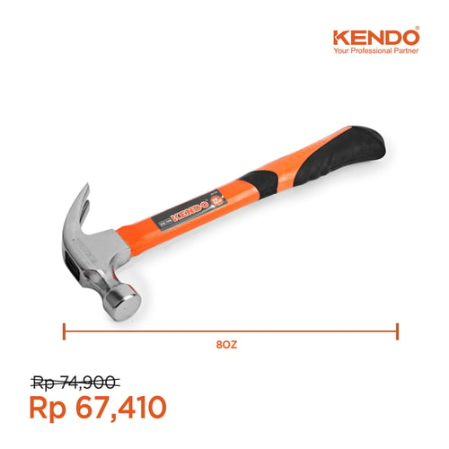 KENDO Claw Hammer Palu Kambing KD-25107 By Bionic Hardware