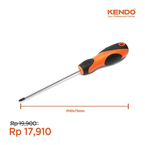 KENDO Obeng Plus Phillips Screwdriver  KD-20121 By Bionic Hardware