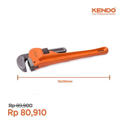 KENDO  Kunci Pipa Pipe Wrench 25cm KD-50103 By Bionic Hardware