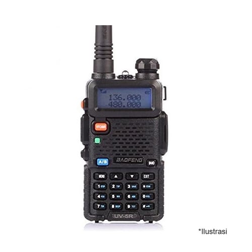 Baofeng POFUNG Radio Walkie Talky HT Dual Band UHF VHF UV-5R Black