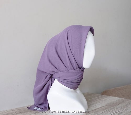 Jilbab Katun Voile Lavender