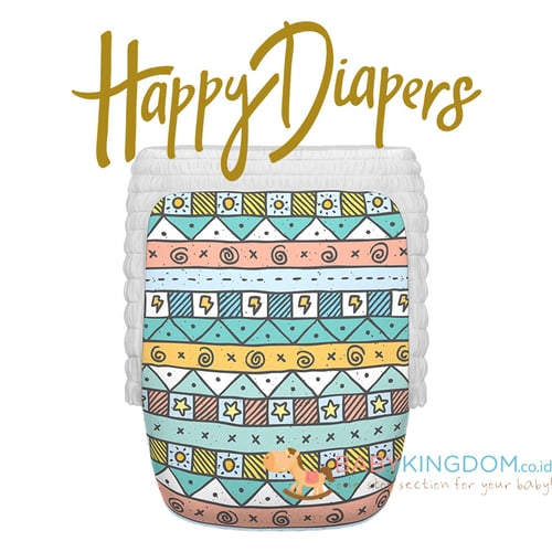 Happy Diapers - Sunny Tribal Size XL