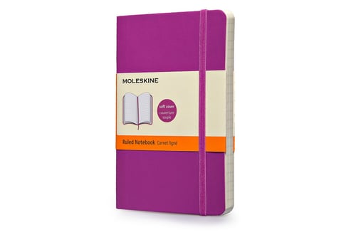 MOLESKINE Notebook Ruled Soft Cover O.PURPLE P QP611H4