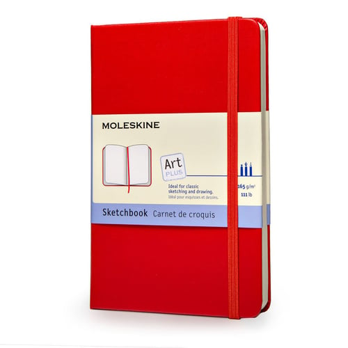 MOLESKINE Sketch Book Red P QP014RF