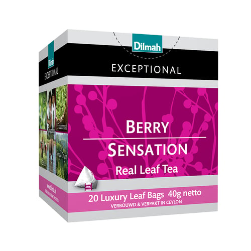 DILMAH Exceptional Berry Sensation Tea Leaf 40gr Isi 20sct