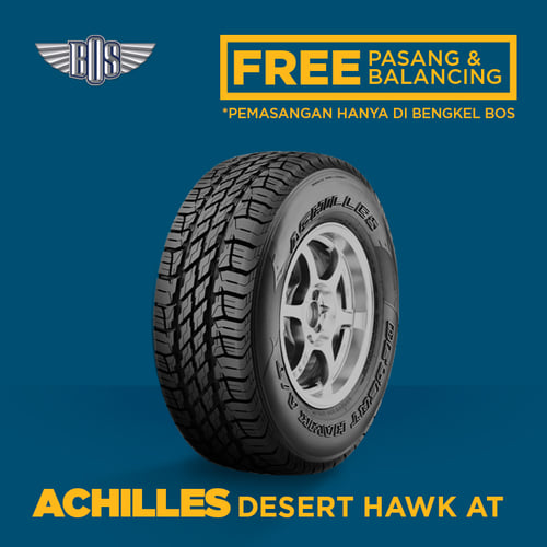 ACHILLES Ban Desert Hawk AT 265/65 R17 Free Pasang/Balancing