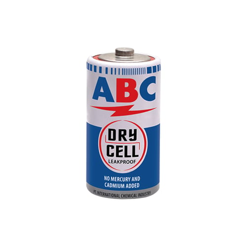 ABC Batu Baterai Carbonzinc Biru R-14 1 Box