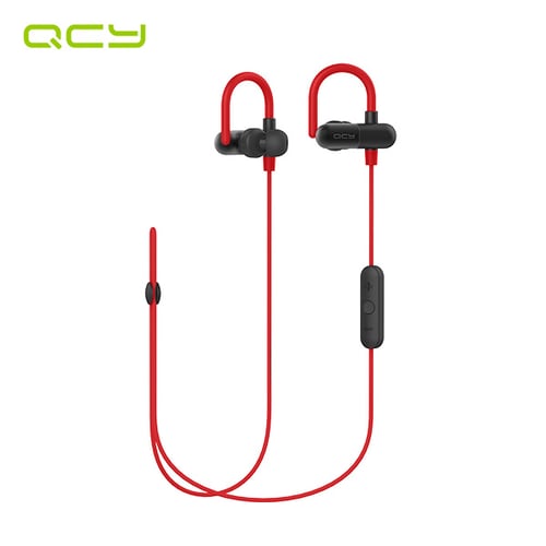 QCY Sport Bluetooth Earphone QY11 Black Red