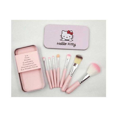 HELLO KITTY Brush Set Mini Makeup Set 7in1