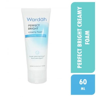 Wardah Perfect Bright CREAMY FOAM kemasan Baru 60mL