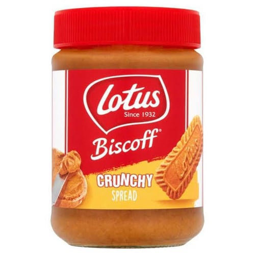 LOTUS Biscoff Crunchy Biscuit Spread 380gr