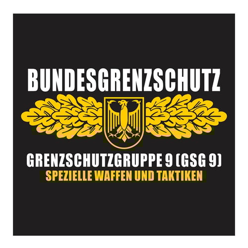 GSG-9 German Special Force, Spezielle Waffen Und Taktiken, Cutting Sticker