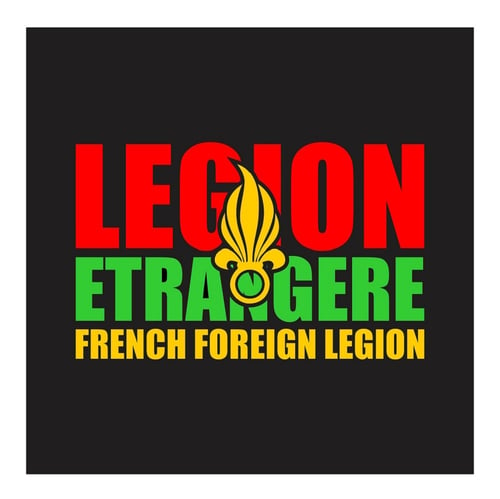 Legion Etrangere, French Foreign Legion, Cutting Sticker