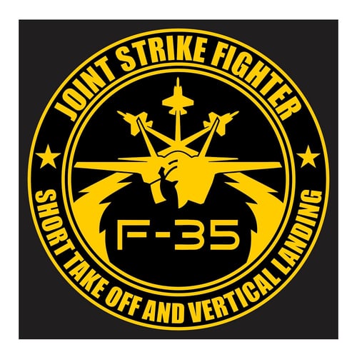 F-35 Joint Strike Fighter STOVL Cutting Sticker