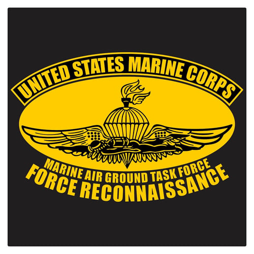 US Marine Force Reconnaissance Cutting Sticker