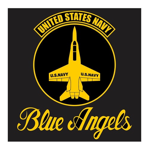 US Navy Blue Angels Cutting Sticker