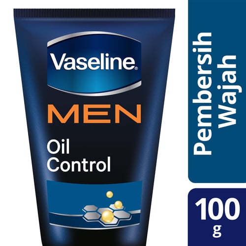 VASELINE Men Oil Control Face Wash PJ 100g