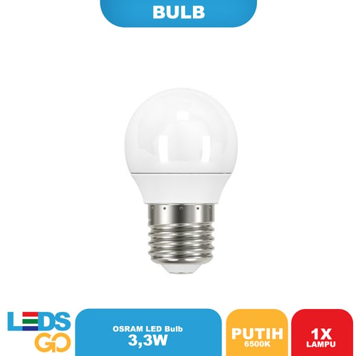 OSRAM Lampu Bohlam LED 3,3 Watt Putih