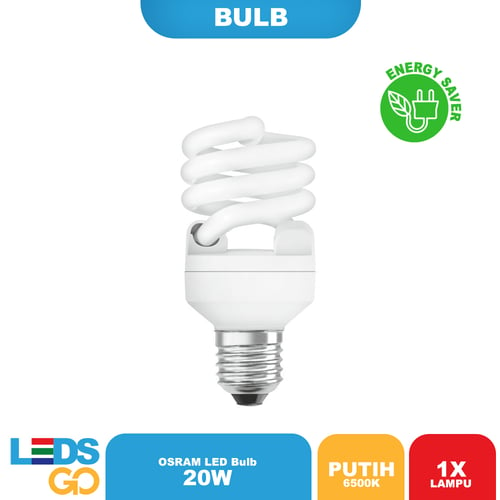Osram Lampu Hemat Energi Dulux Mini Twist 20 Watt Putih