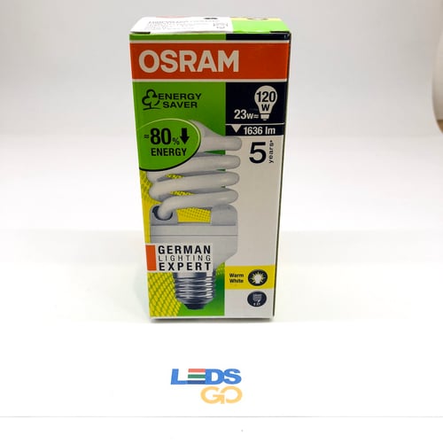 Osram Lampu Hemat Energi Dulux Mini Twist 23 Watt Kuning 3X