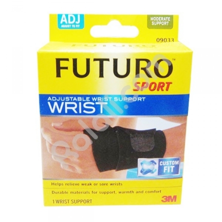 3M Futuro Sport Adj Wrist Support, Adj 09033EN