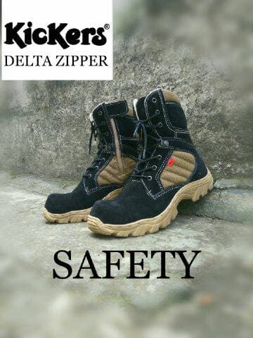 KICKERS DELTA SAFETY RESLETING UJUNG BESI 3 VARIAN WARNA