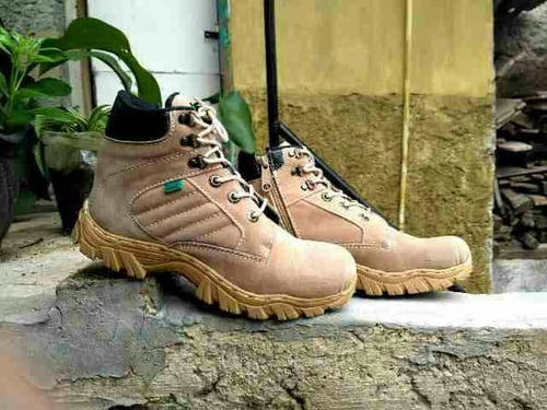 SEPATU KICKERS DELTA SAFETY BOOT ZIPPER TACTICAL 6 INC STEEL TOE YAS