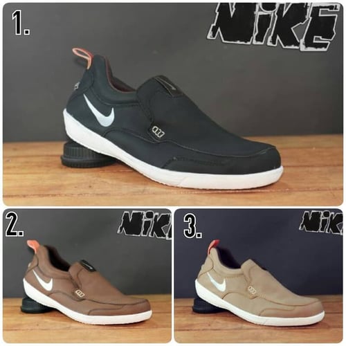 SEPATU NIKE CASUAL SLIP ON SLOP SANTAI 3 VARIAN