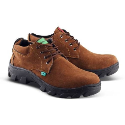 SEPATU PRIA KICKERS SAFETY SHOES LOW BOOTS KULIT SUEDE 3 VARIAN