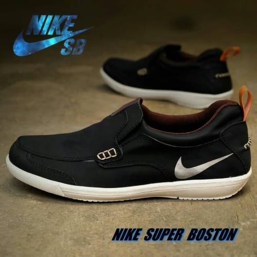 SEPATU PRIA NIKE SUPER BOSTON GRADE ORIE BLACK, CREAM & BROWN