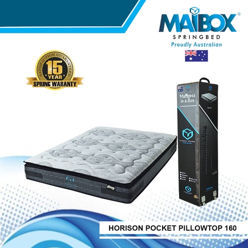 MAIBOX Kasur Horison Pillowtop 160x200cm