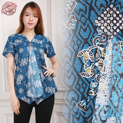 Atasan Batik Hafi Blouse Batik Wanita