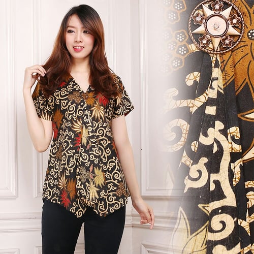 Atasan Batik Safala Blouse Batik Wanita