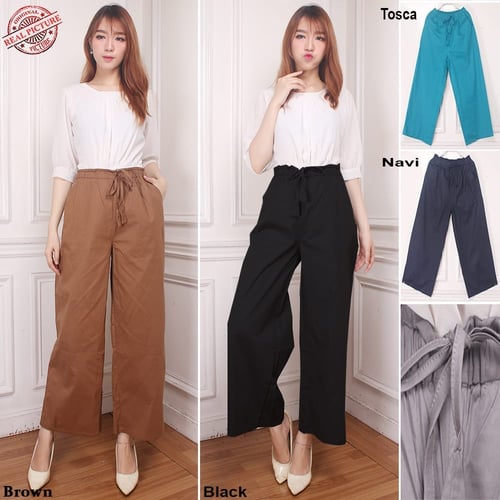 Celana Kulot Noana Long Pants Wanita