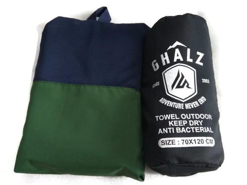 Handuk mikrofiber / handuk outdoor travel towel ukuran 70 x 120 cm