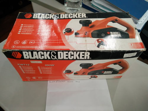 BLACK & DECKER Rindea electrica KW712, 650W, 82mm