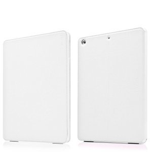 CAPDASE Real Leathery Folder Case Casing for Apple iPad Air - Putih