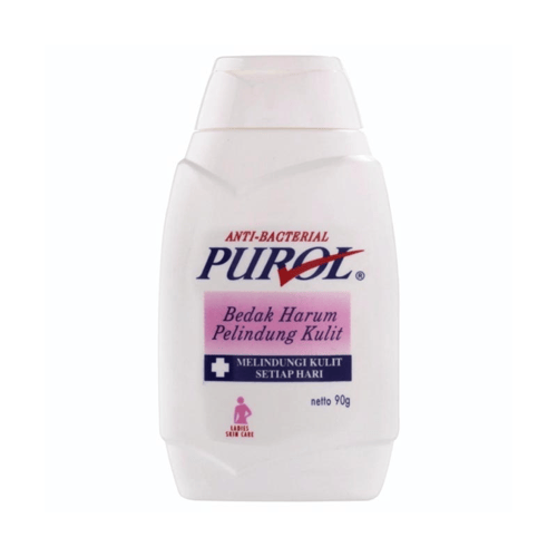 Purol Bedak Anti Bacterial Pink