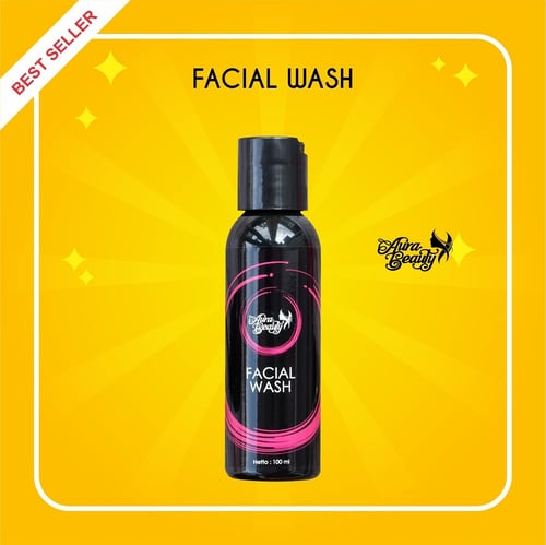Aura Beauty Facial Wash Sabun Pemutih Wajah isi 100ml BPOM