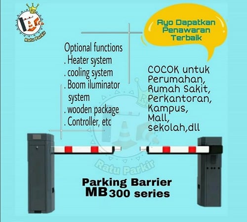 Barrier Boom Gate MB 300 Palang Parkir Murah
